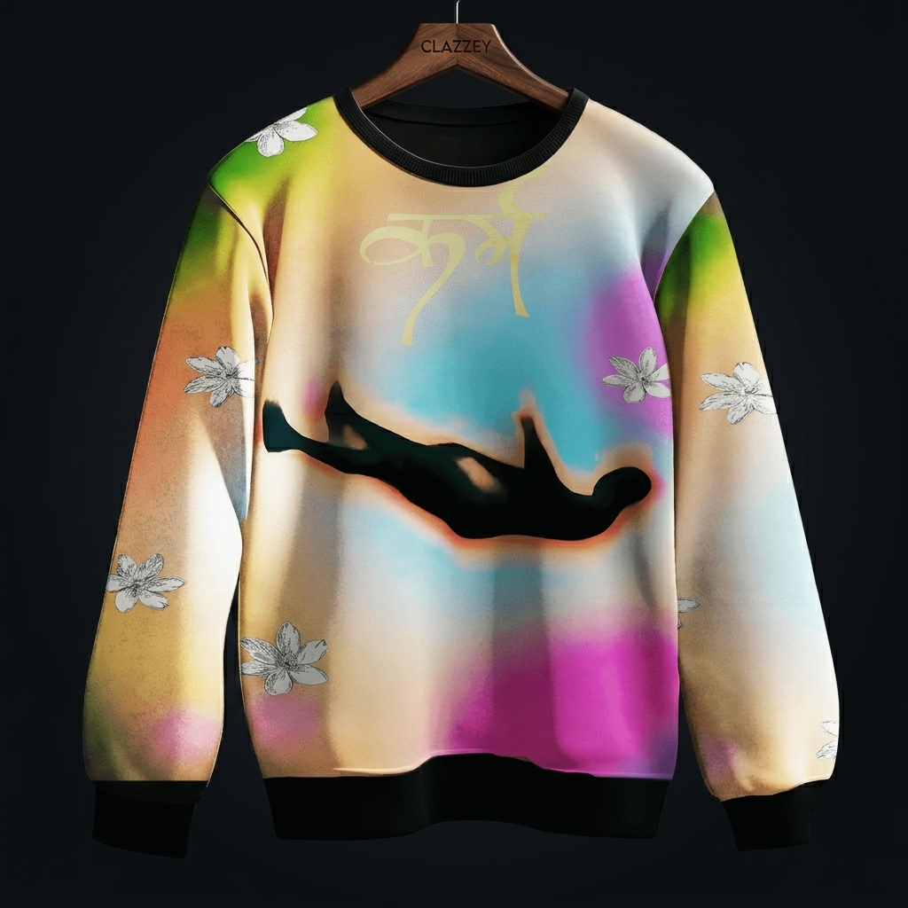 Karma Drift Printed Sweatshirt