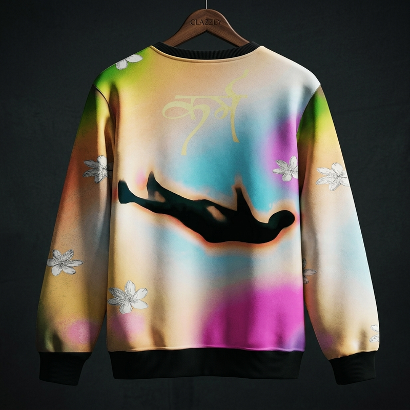 Karma Drift Printed Sweatshirt