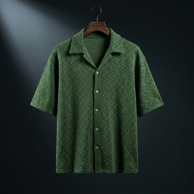 Forest Fade Knitted Shirt