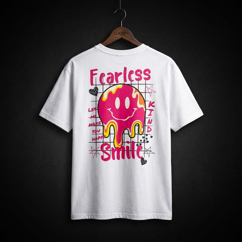 Fearless Printed Oversize Tee