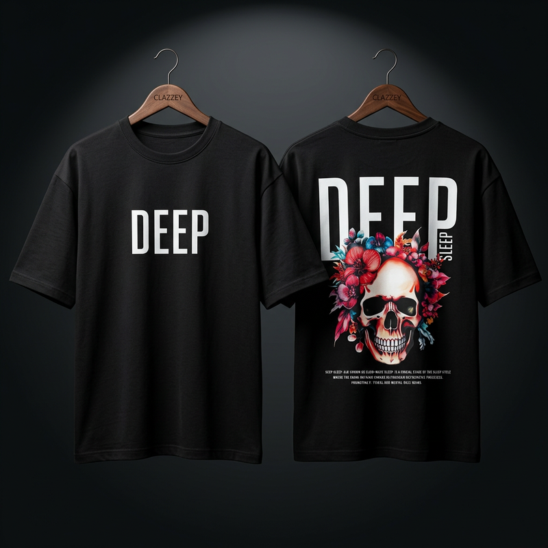 DEEP Oversize Printed Tee