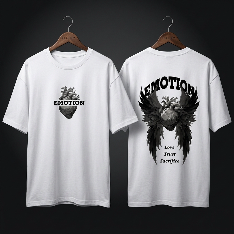 EMOTION Printed Oversize TEE