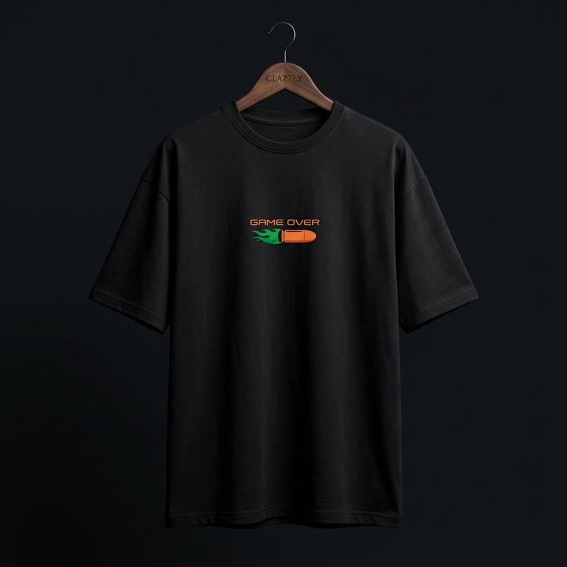 Last Wish Printed Oversize Tee