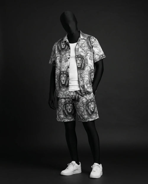 The Baroque Lion Relaxed-Fit Co-ord Set