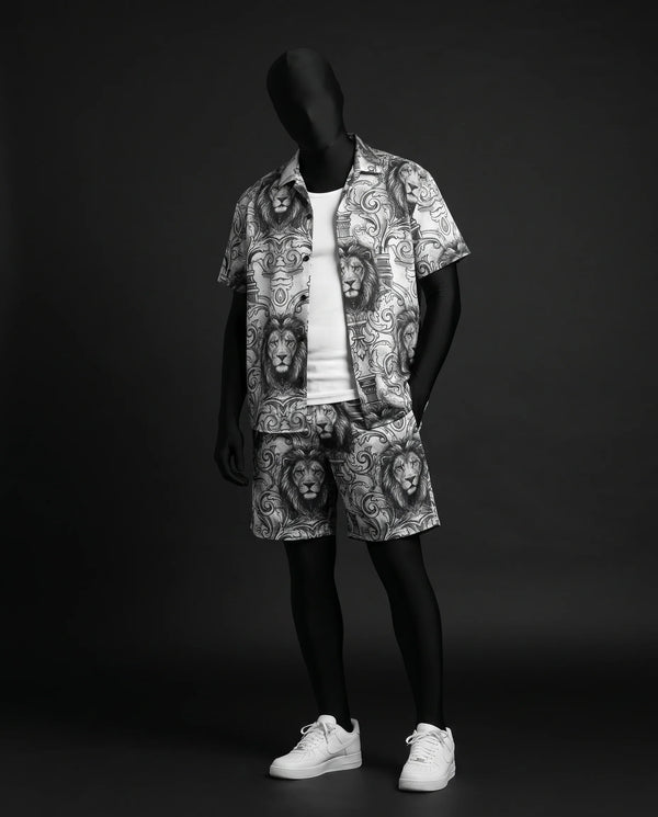 The Baroque Lion Relaxed-Fit Co-ord Set