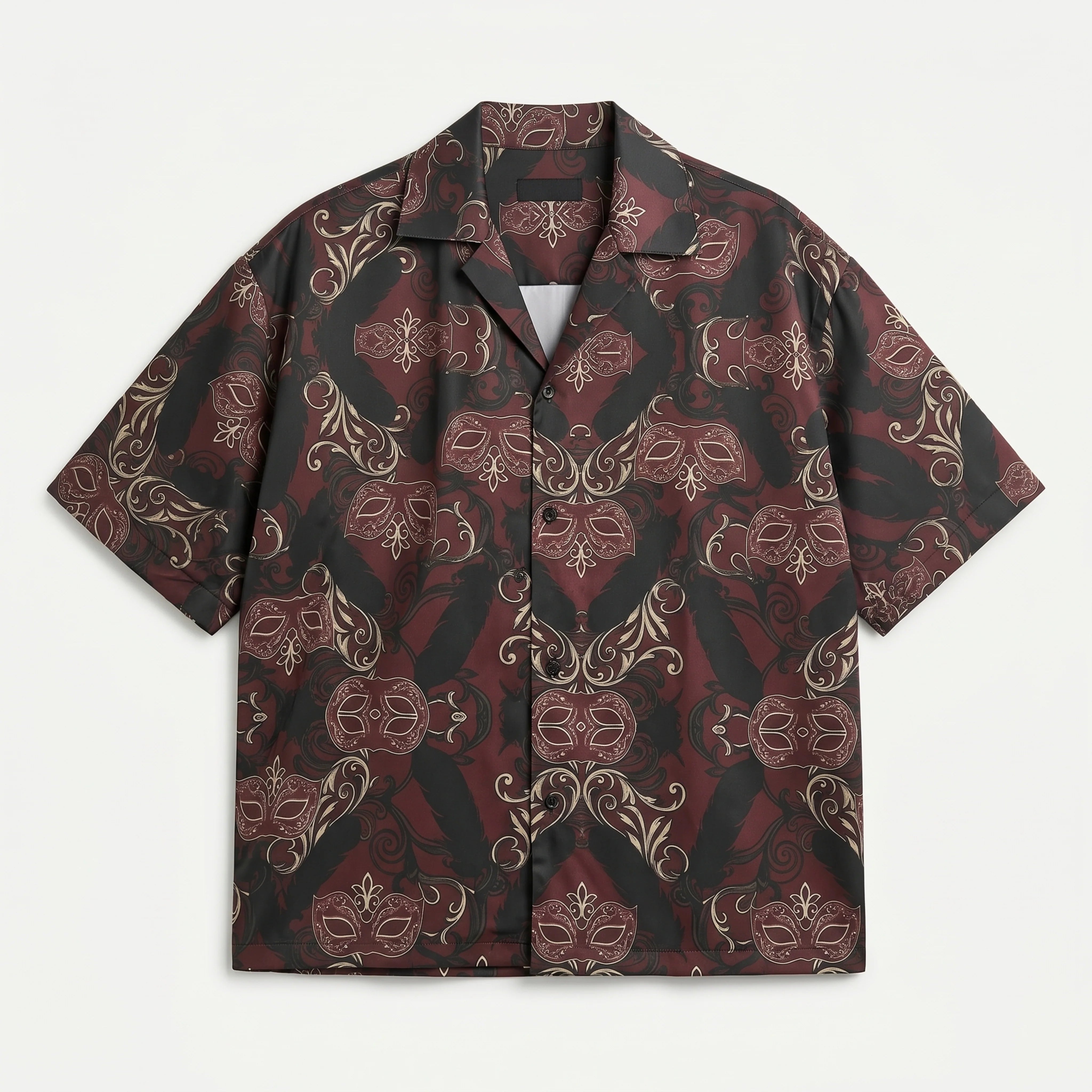 The Rebellion Tiger Boxy-Fit Cuban Shirt (Copy) CLAZZEY