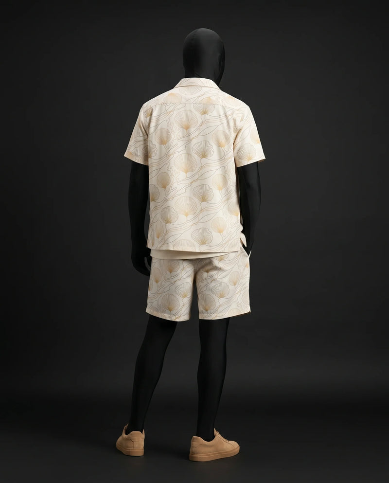 The Ocean Shell Relaxed-Fit Co-ord Set
