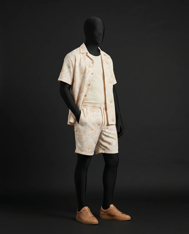 The Ocean Shell Relaxed-Fit Co-ord Set