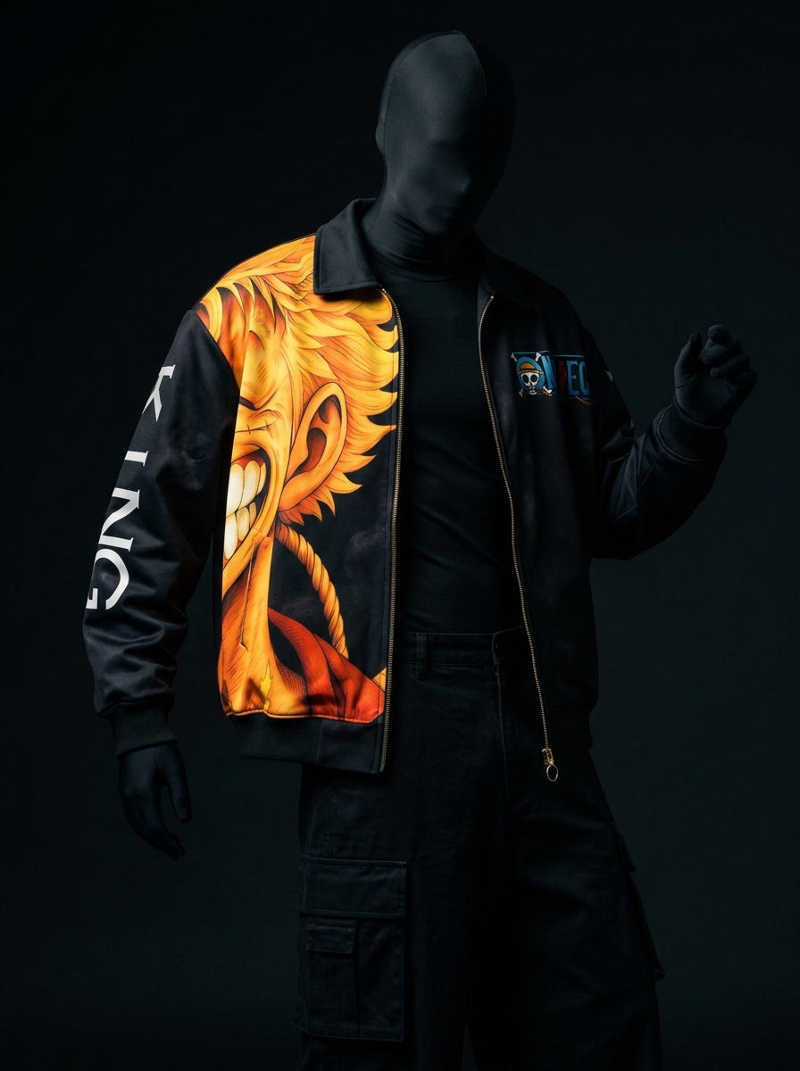 Pirate King Zip-Up Jacket – One Piece Anime