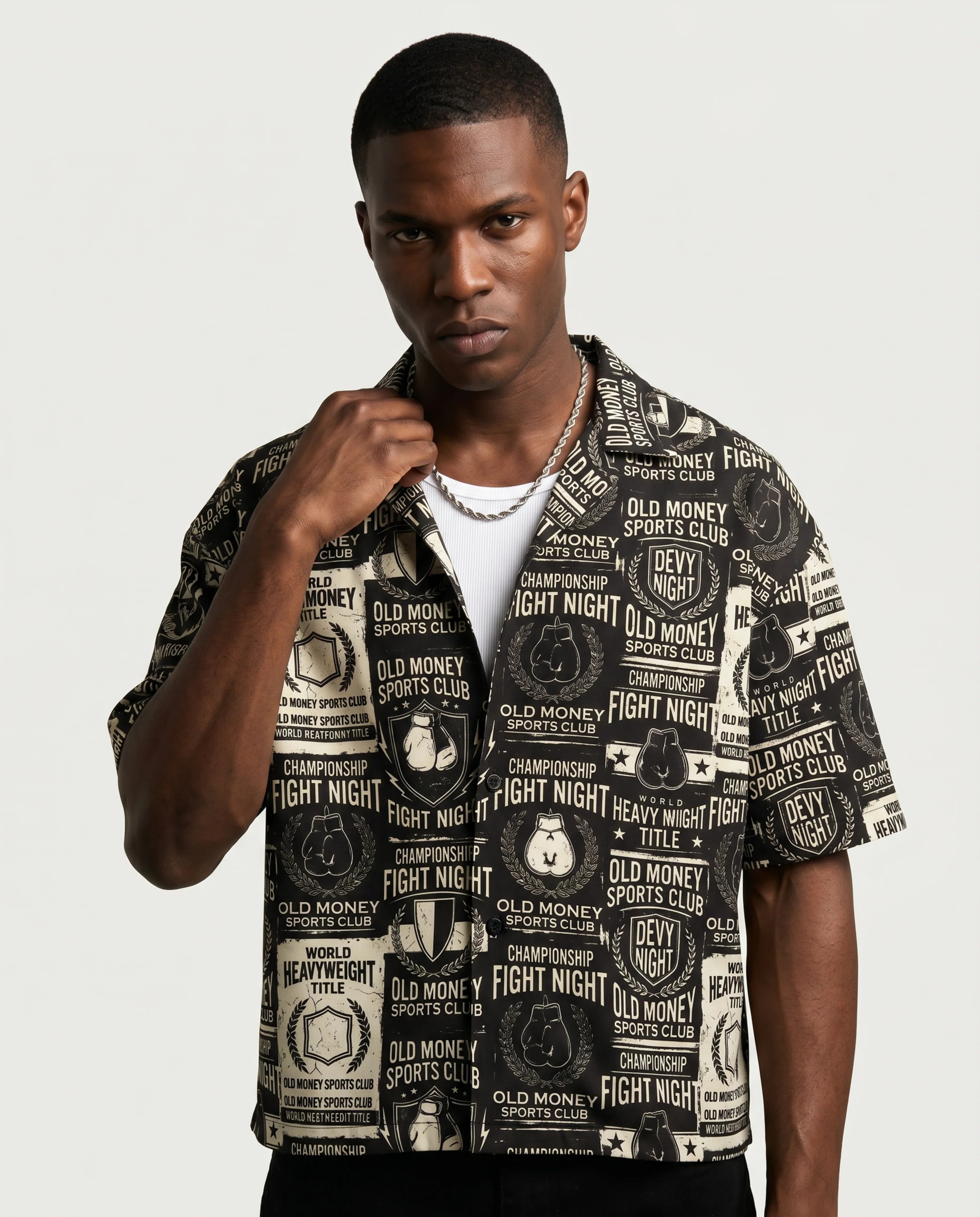 The Cybernetic Boxy-Fit Cuban Shirt (Copy) CLAZZEY