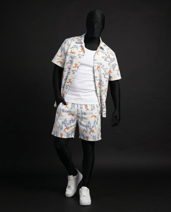 The Maritime Wave Relaxed-Fit Co-ord Set