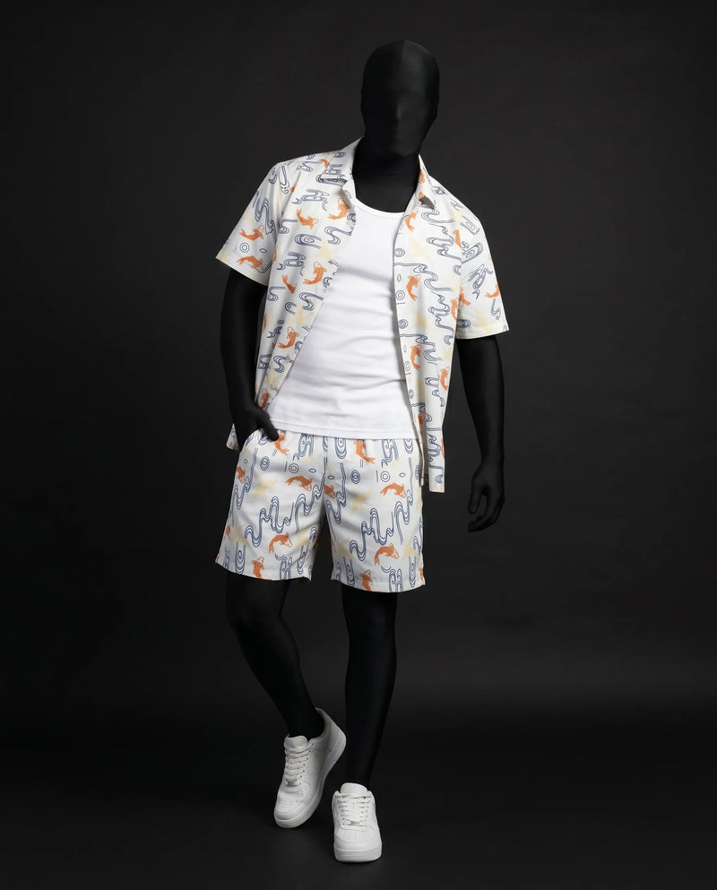 The Maritime Wave Relaxed-Fit Co-ord Set