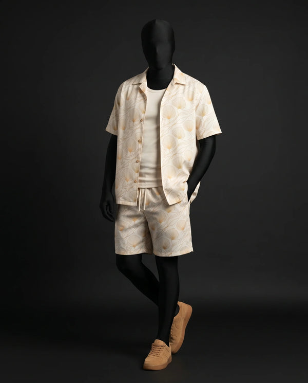 The Ocean Shell Relaxed-Fit Co-ord Set