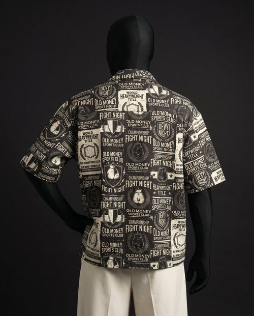 The Fight Night Boxy-Fit Cuban Shirt