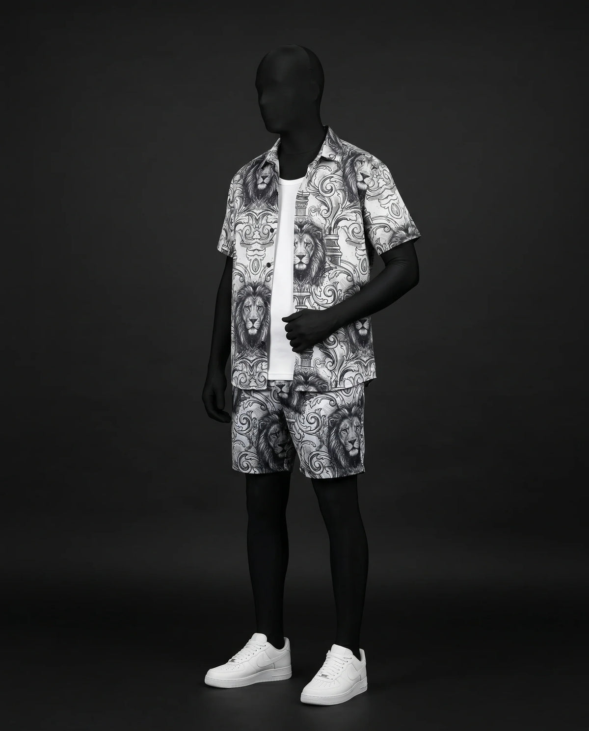 The Baroque Lion Relaxed-Fit Co-ord Set CLAZZEY
