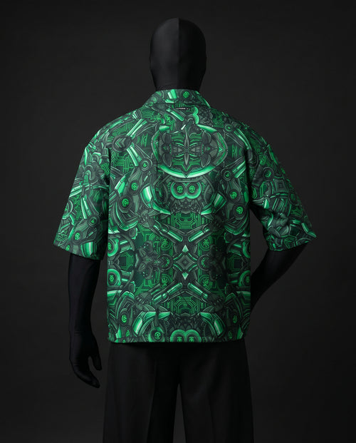 The Cybernetic Boxy-Fit Cuban Shirt