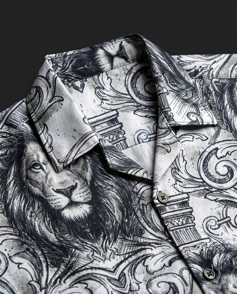 The Baroque Lion Relaxed-Fit Co-ord Set