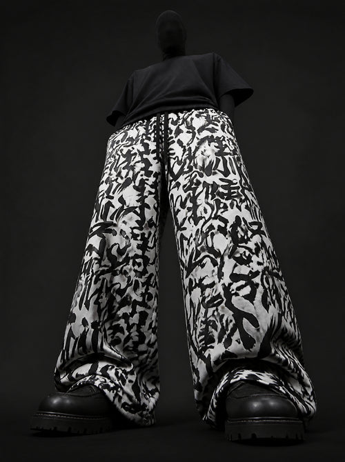 Urban Calligraphy Baggy Pants