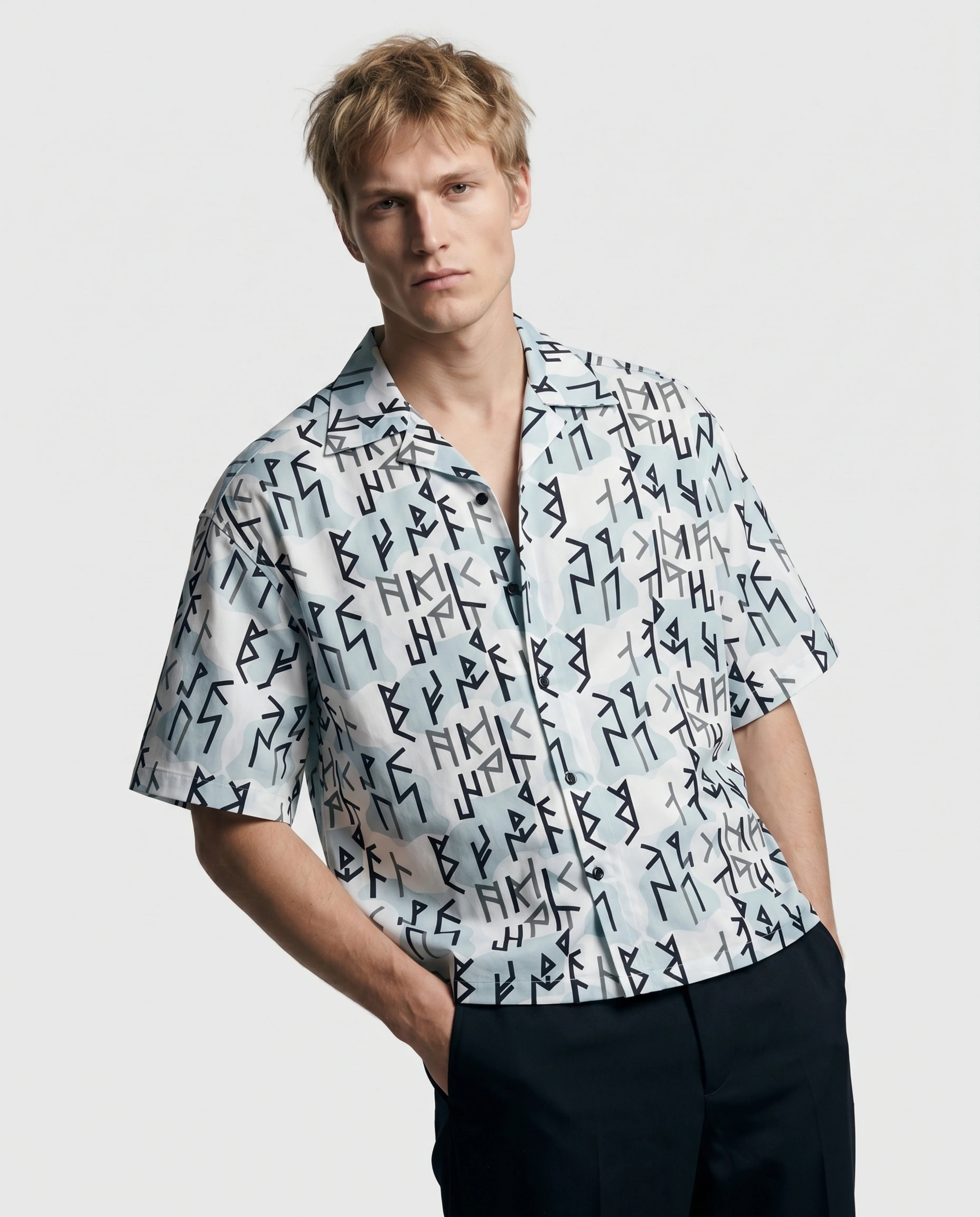 The Tattoo Boxy-Fit Cuban Shirt (Copy) CLAZZEY