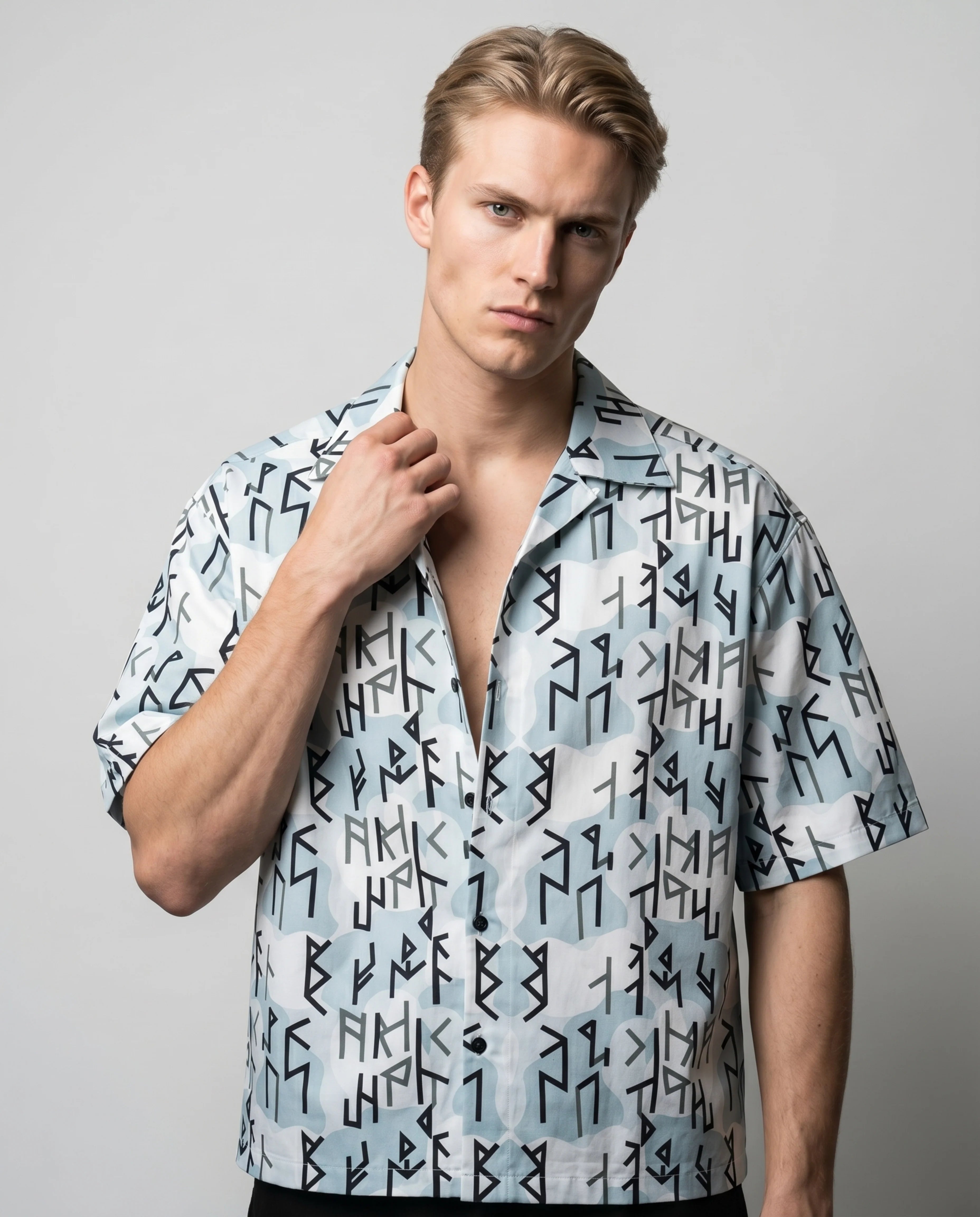 The Tattoo Boxy-Fit Cuban Shirt (Copy) CLAZZEY