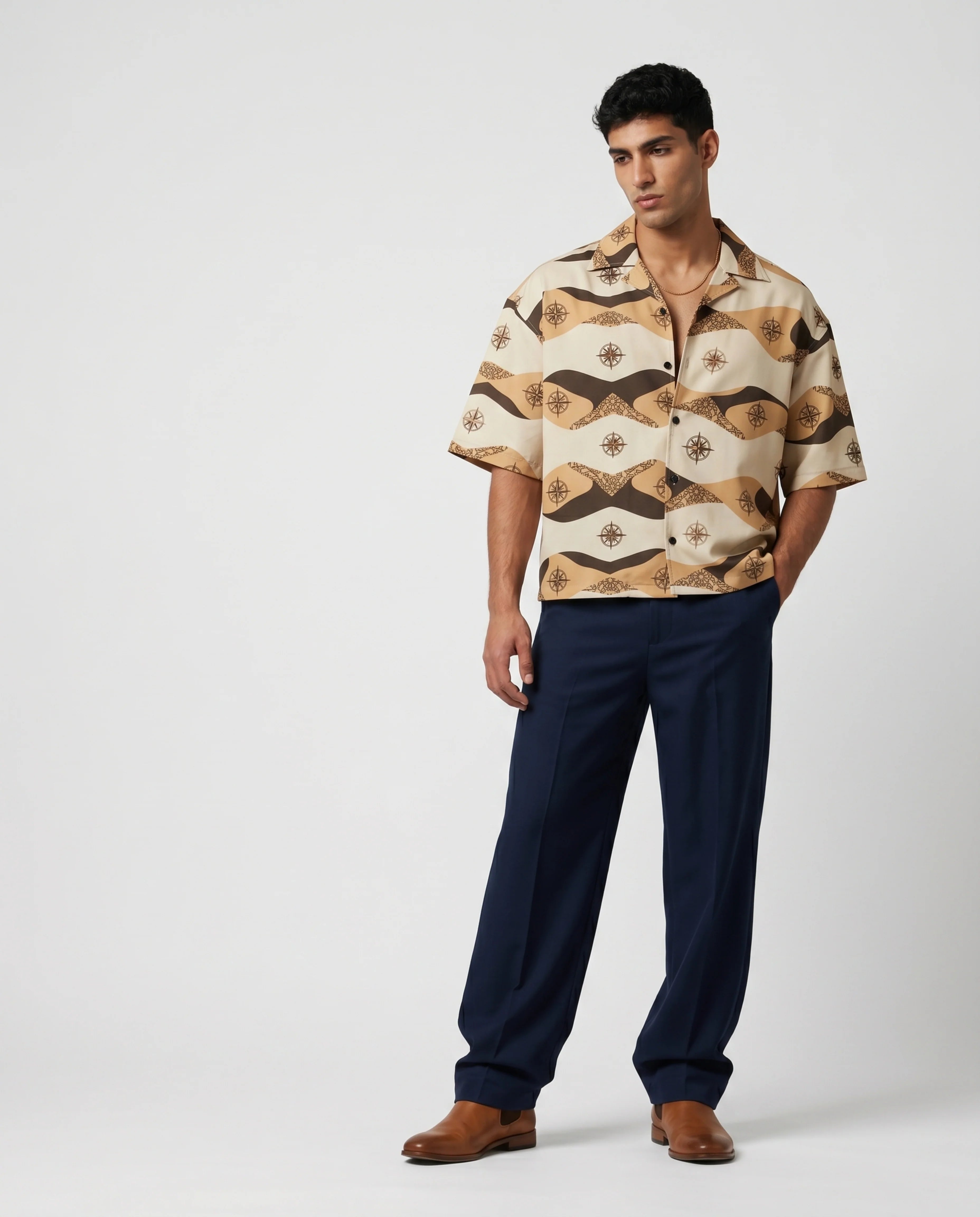 The Renaissance Boxy-Fit Cuban Shirt (Copy) CLAZZEY