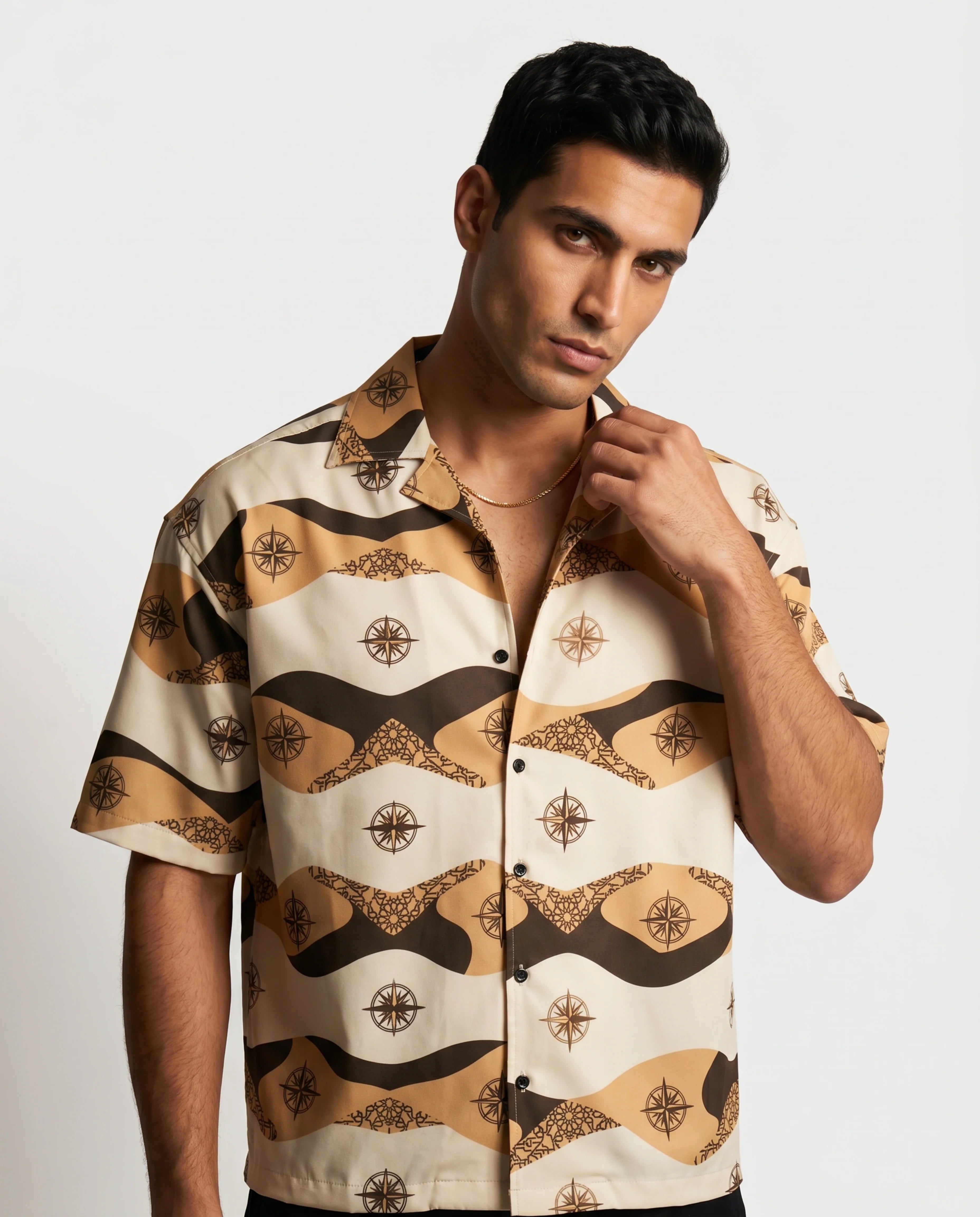The Renaissance Boxy-Fit Cuban Shirt (Copy) CLAZZEY