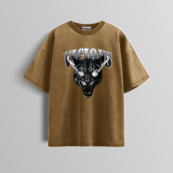 Vicious Instinct Acid Wash Tee