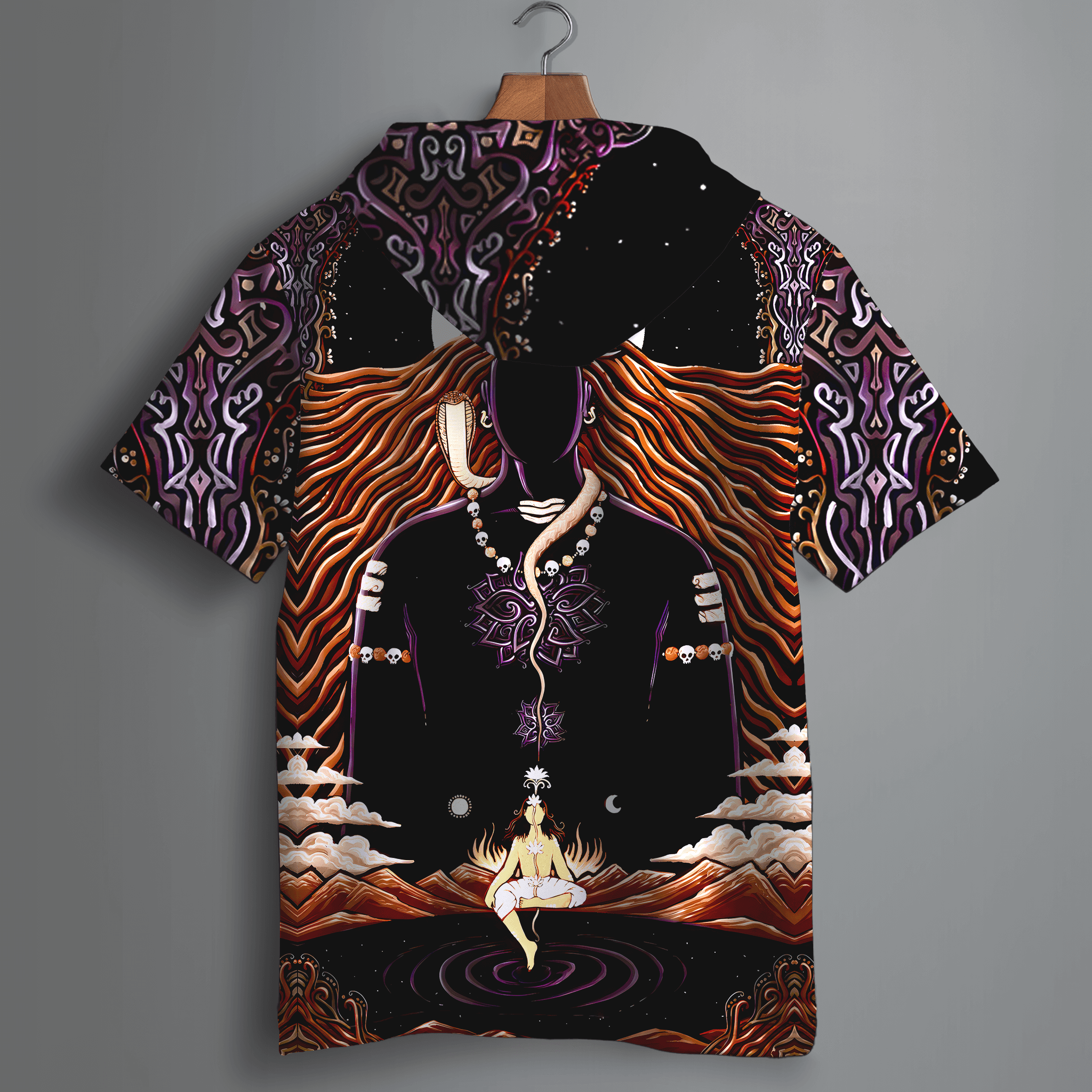 Shivaverse Oversized Hoodie for Spiritual and Bold Streetwear