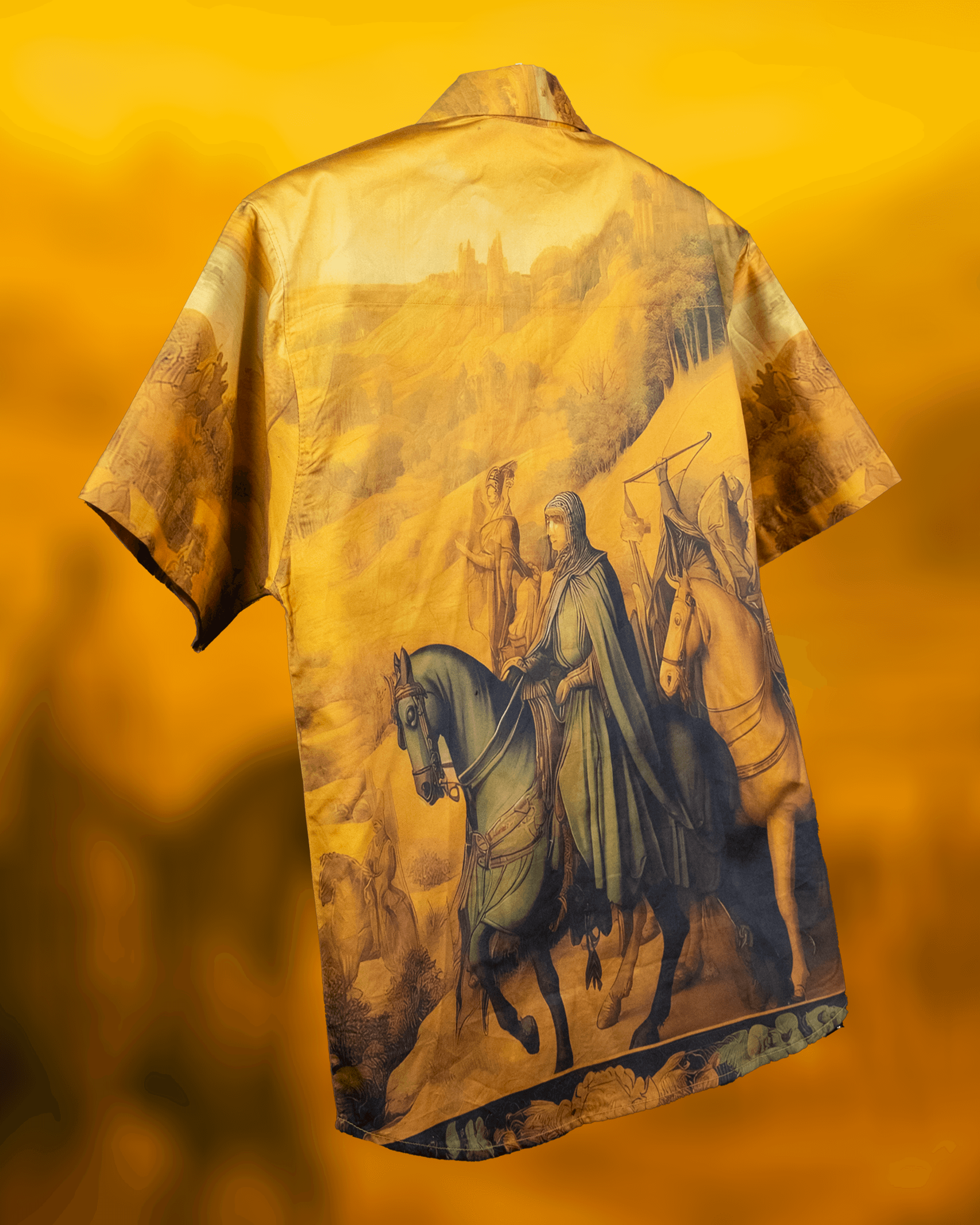 office wear Cuban collar shirt men