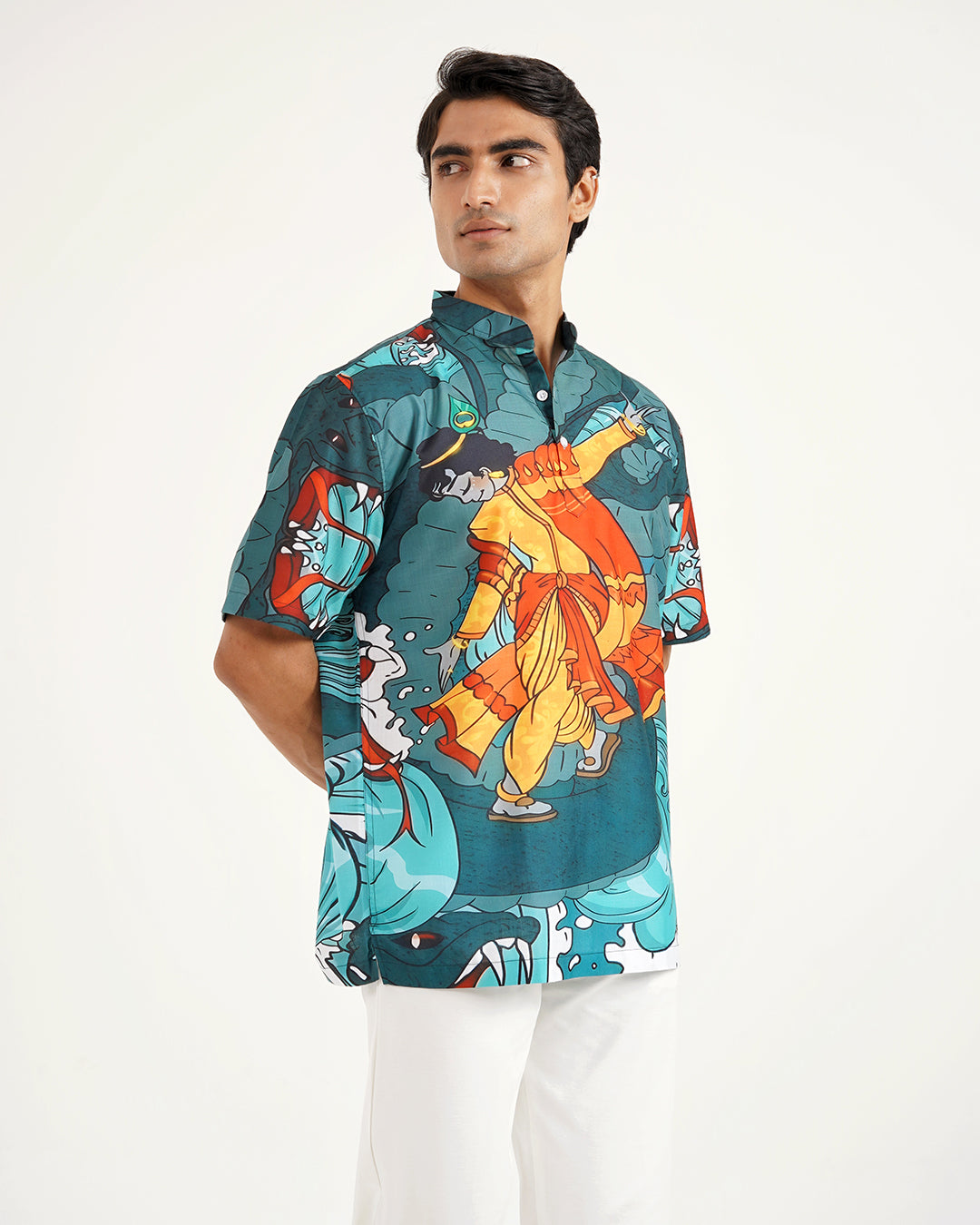 Krishan Leela Short Kurta