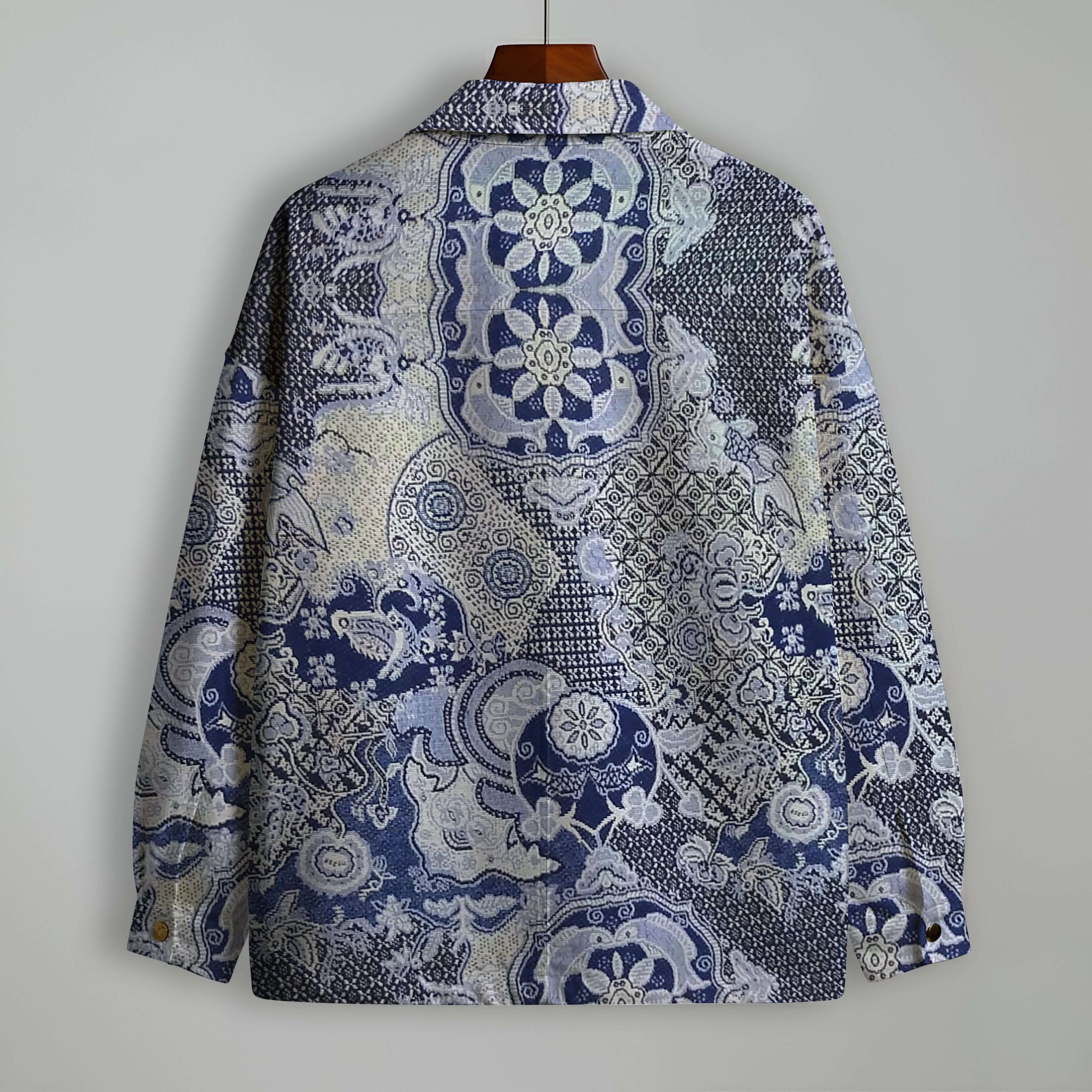 Navy Nebula Shacket – Premium Unisex Shacket