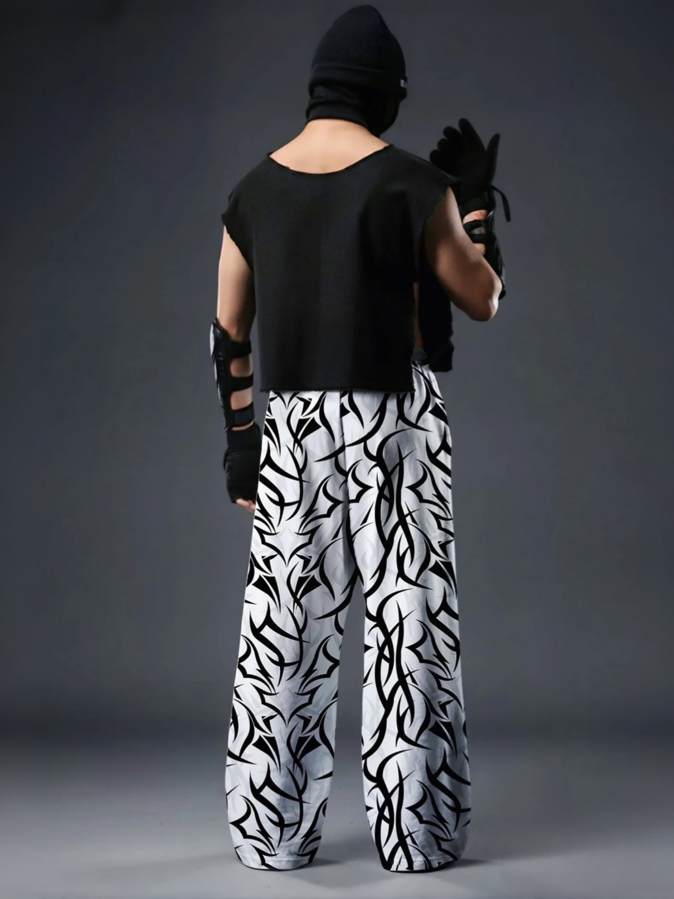Tribal Edge Printed Baggy Pants