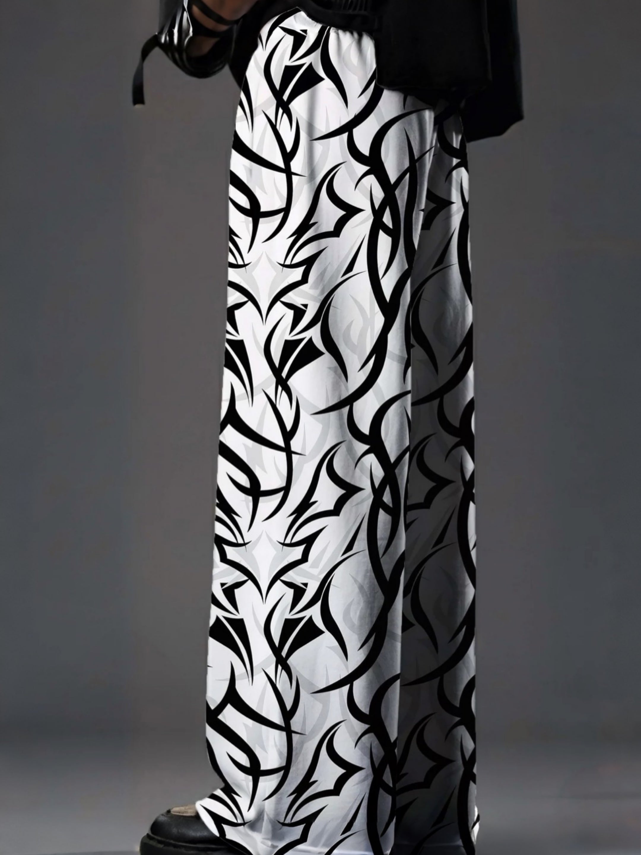 Tribal Edge Printed Baggy Pants
