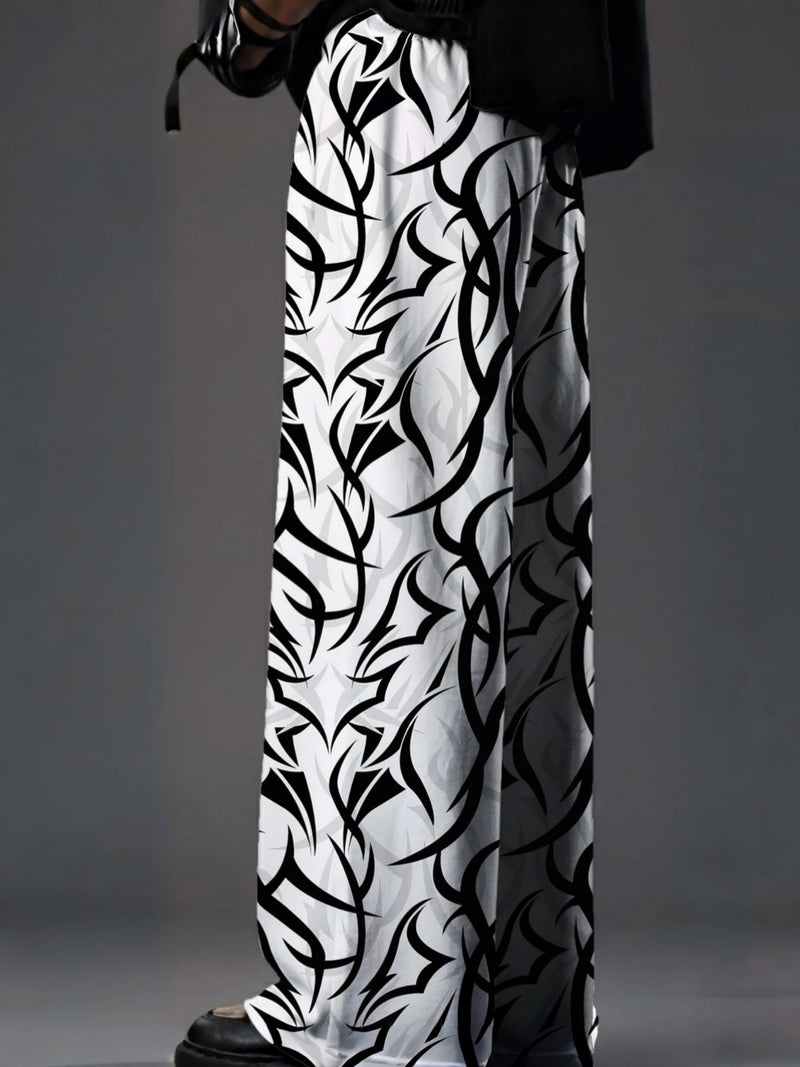 Tribal Edge Printed Baggy Pants