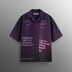 Cosmic Verse Cotton Shirt