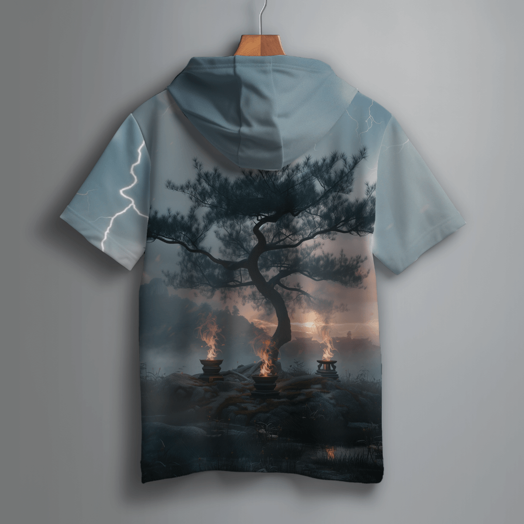 Eternal Flames Summer Oversized Hoodie