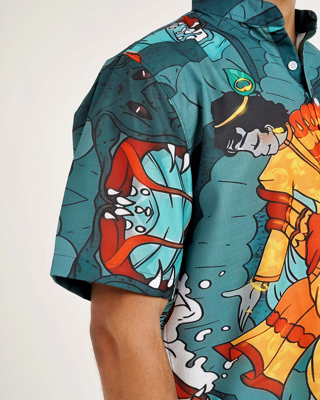 Krishan Leela Short Kurta