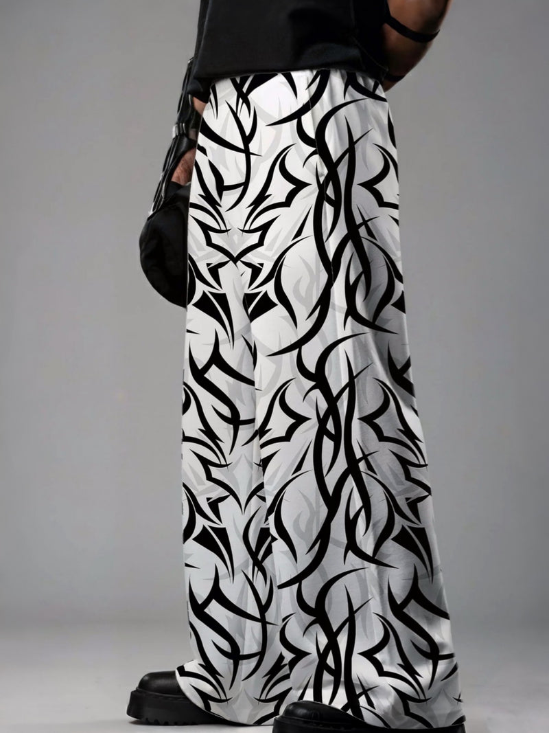 Tribal Edge Printed Baggy Pants