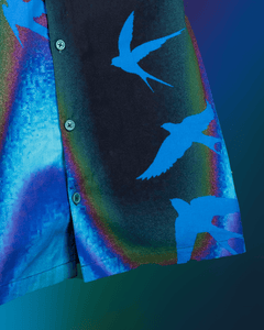 how to style cuban collar printed shirt for parties 