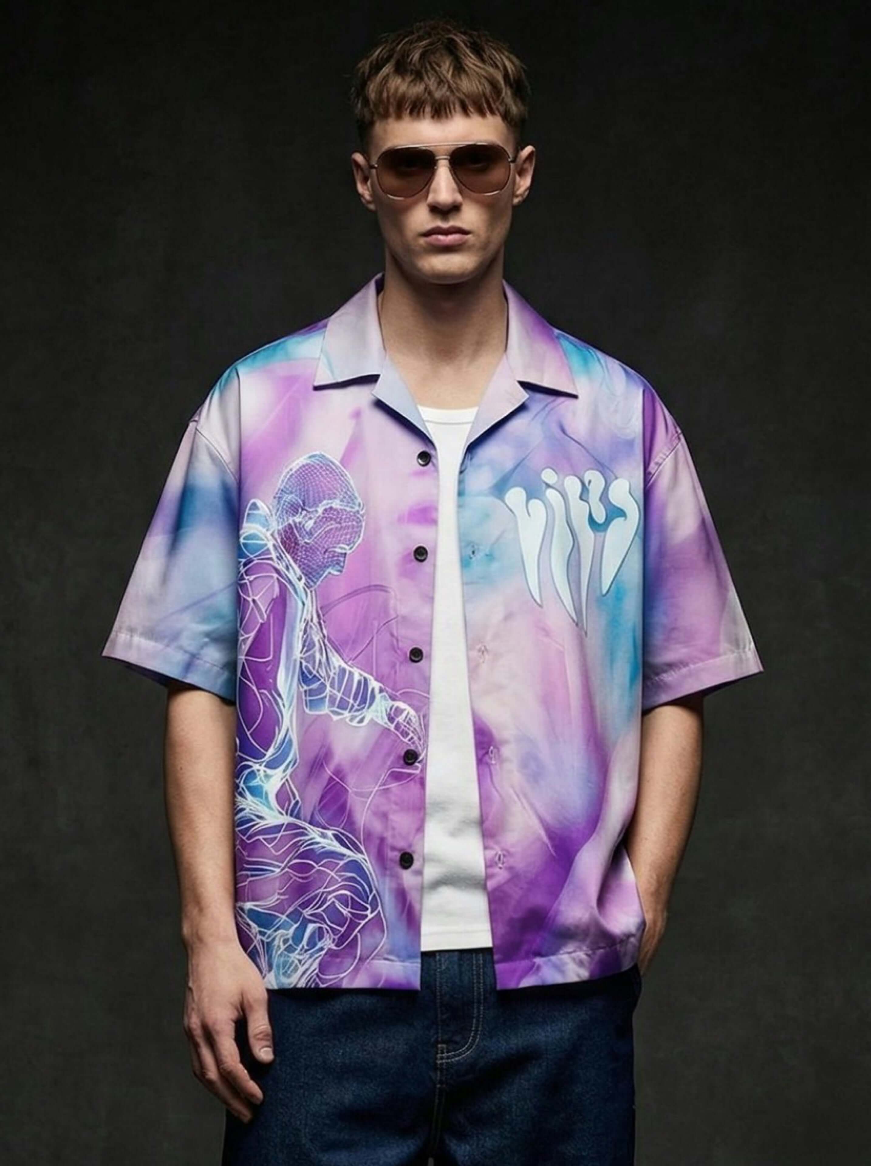 Mystic Vibe Cotton Shirt