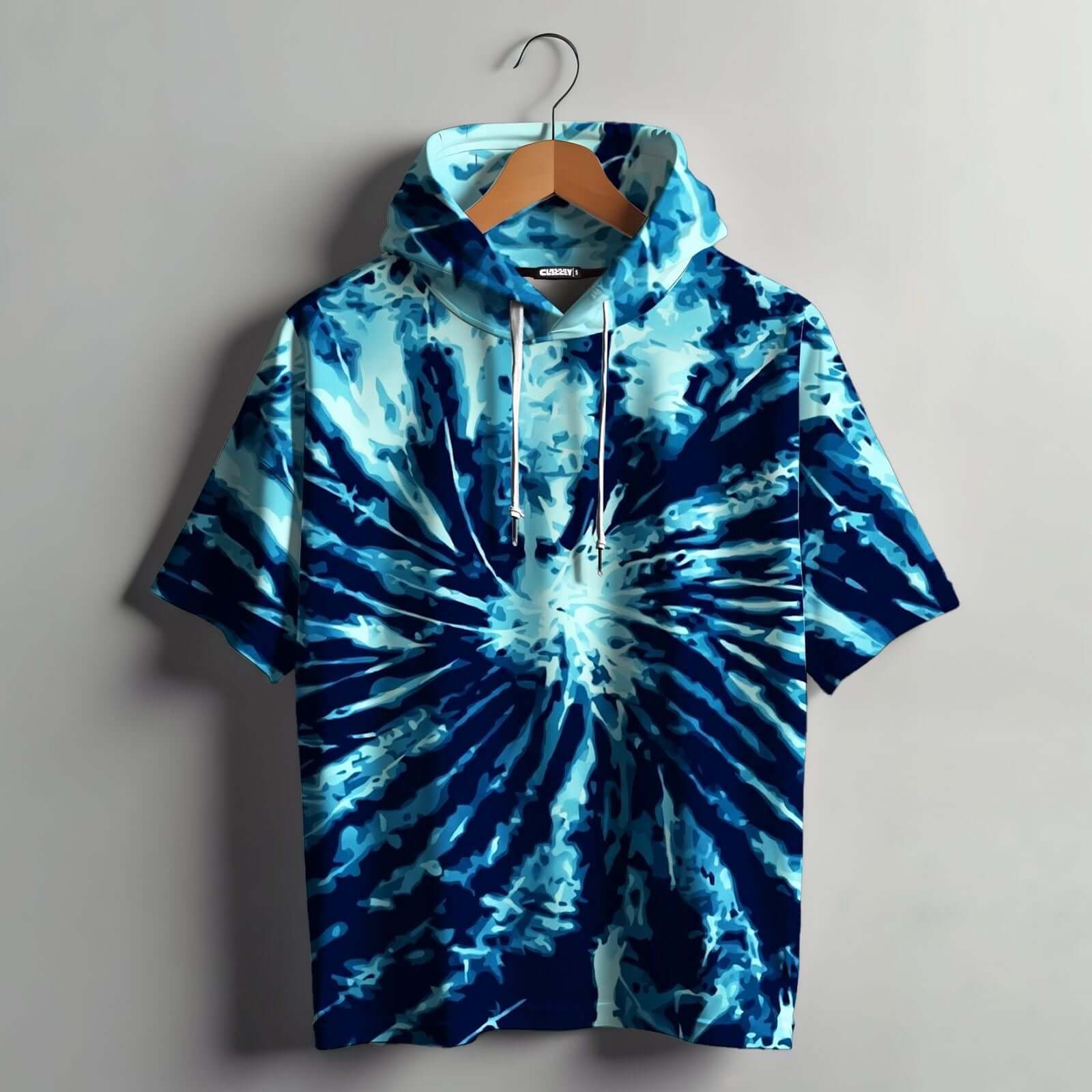 Stormcore Spiral Oversized Hoodie for Dynamic Urban Streetwear Style