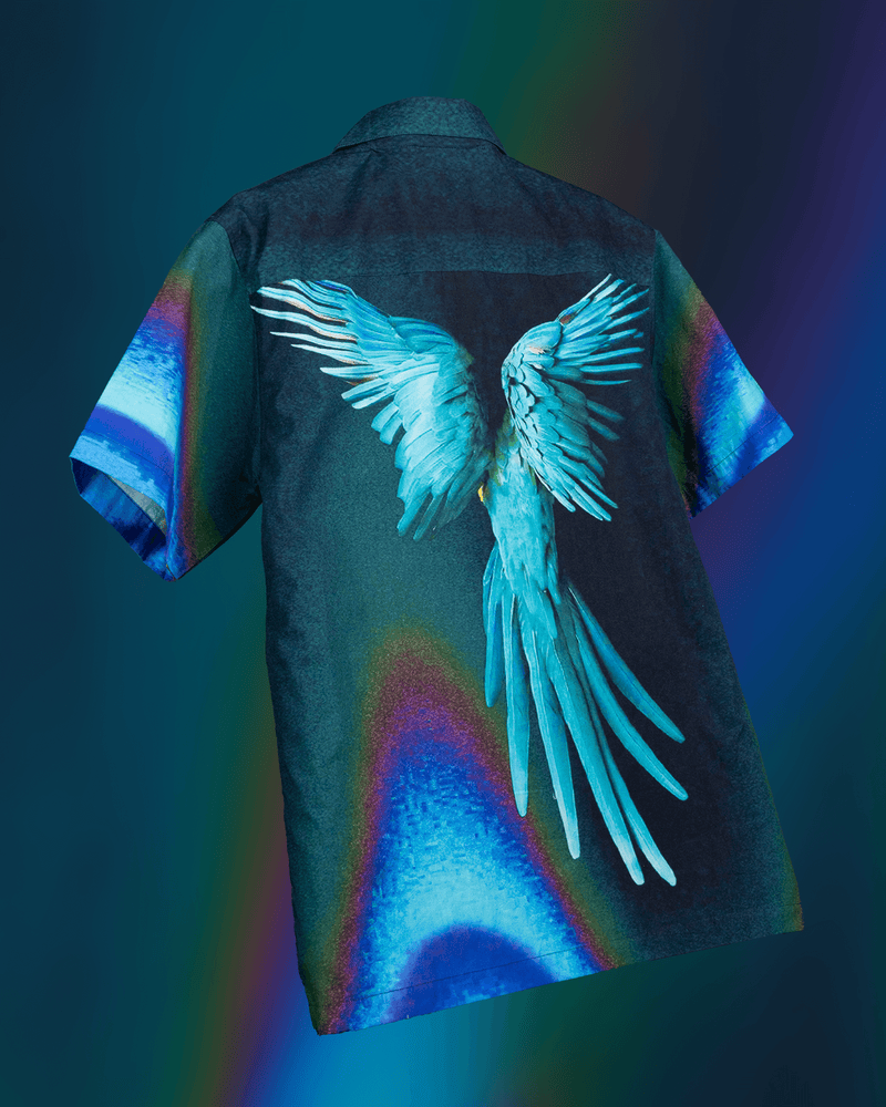 Wings of Freedom Cotton Shirt – Designer Printed Shirt