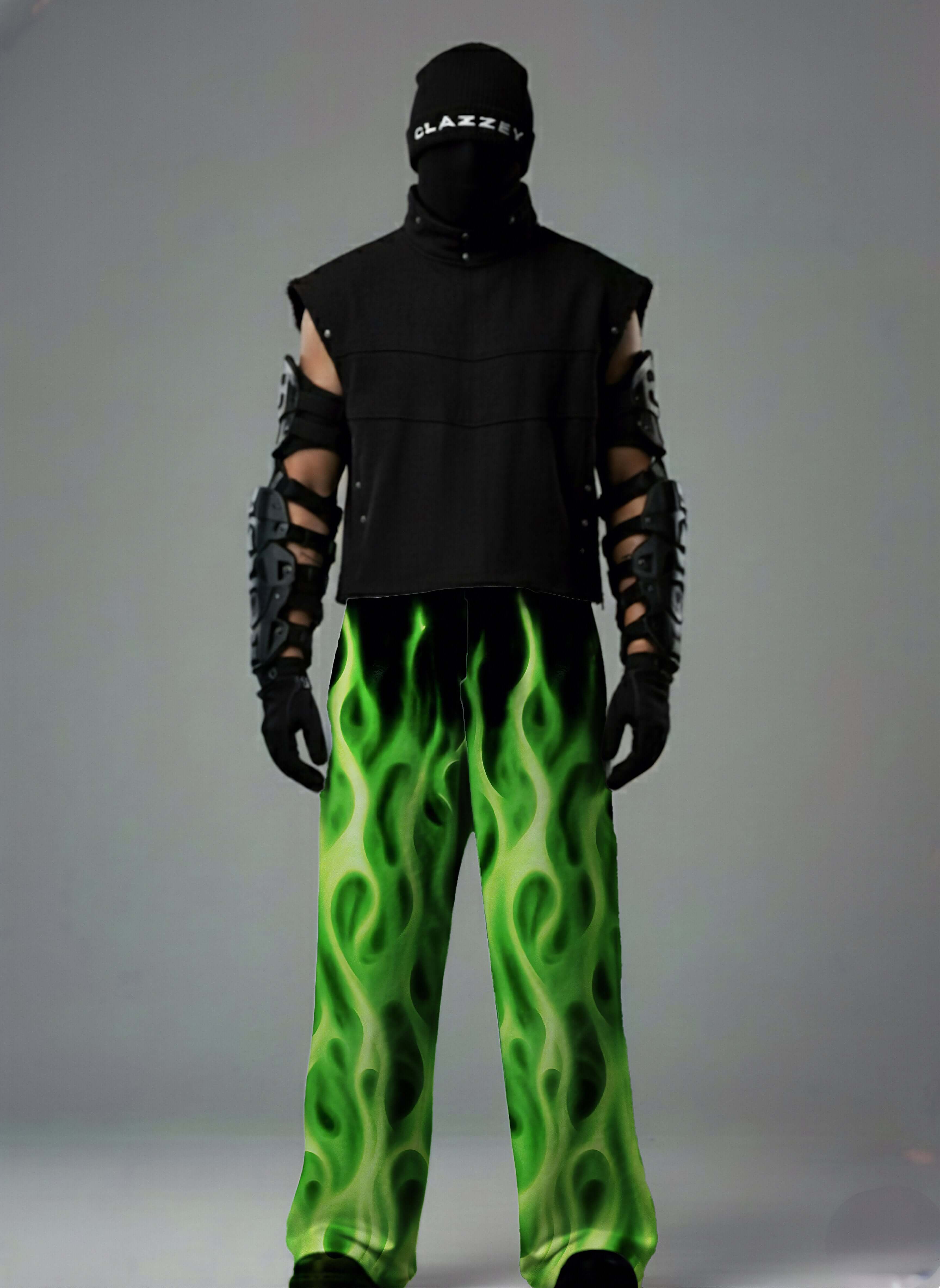 Printed Baggy Pants, Baggy Fit Pants, Streetwear Pants