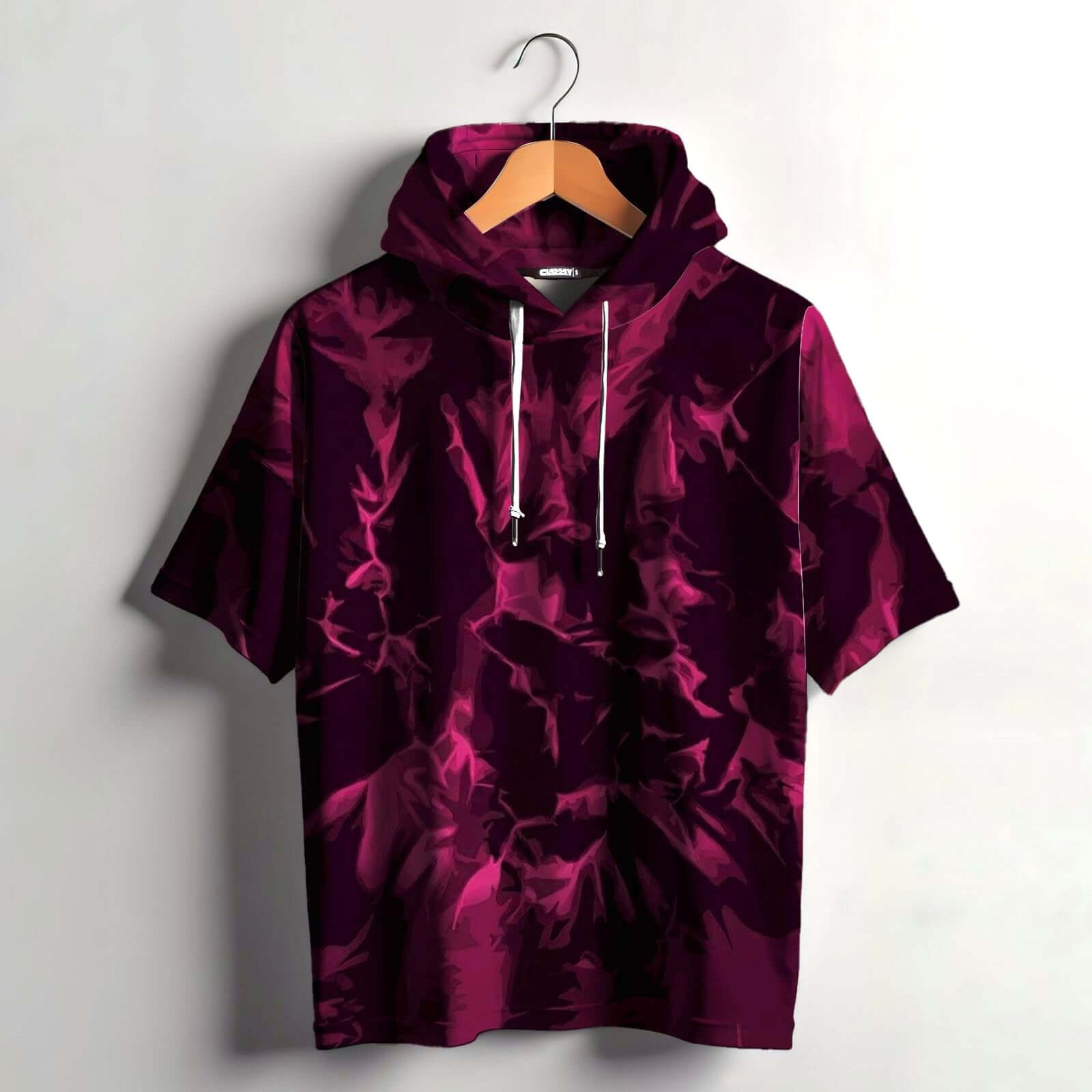 Shadow Mist Oversized Hoodie - Sleek Streetwear Comfort