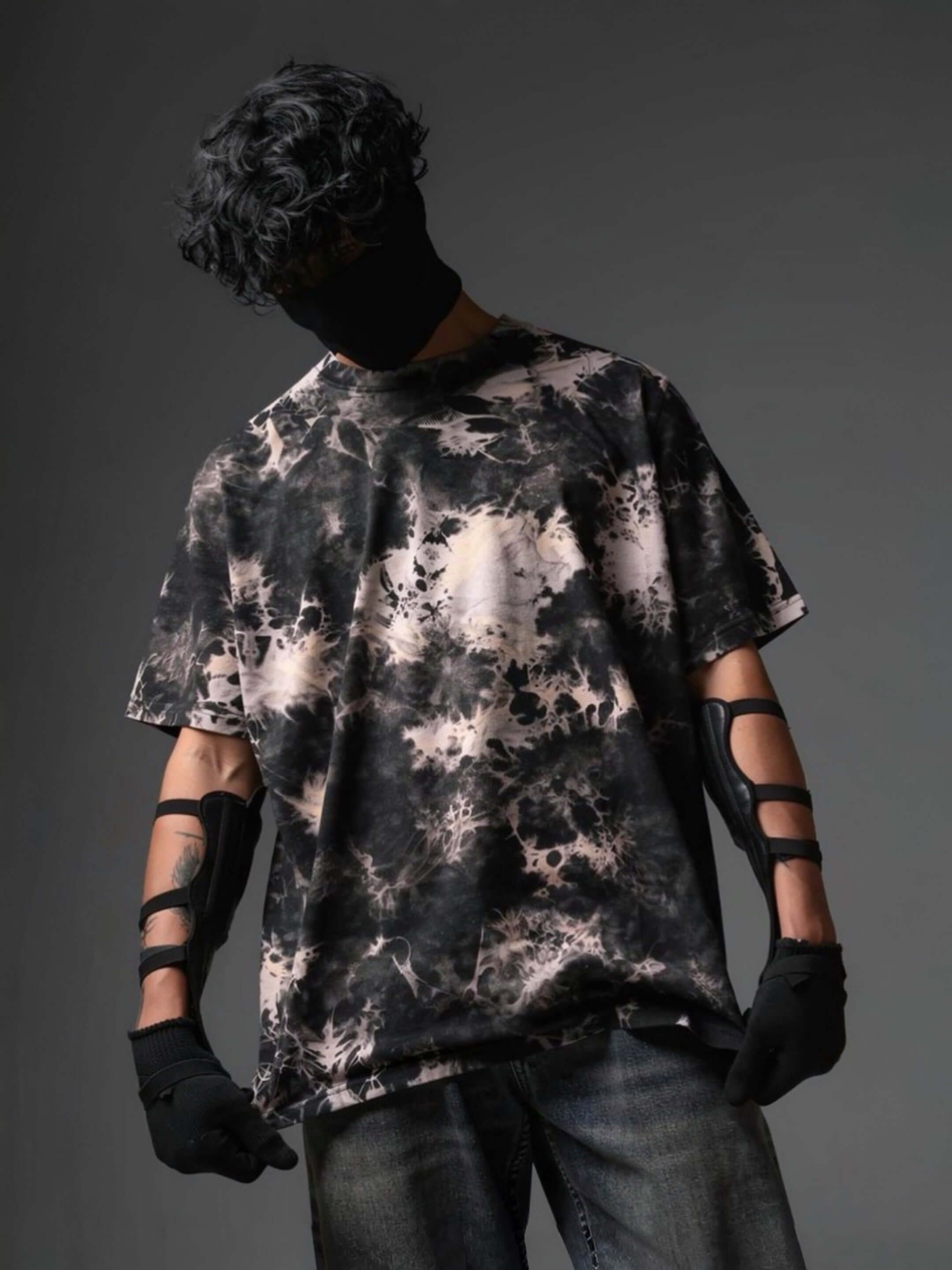 Electric Ash Hand Washed Tee - Distressed Streetwear Look