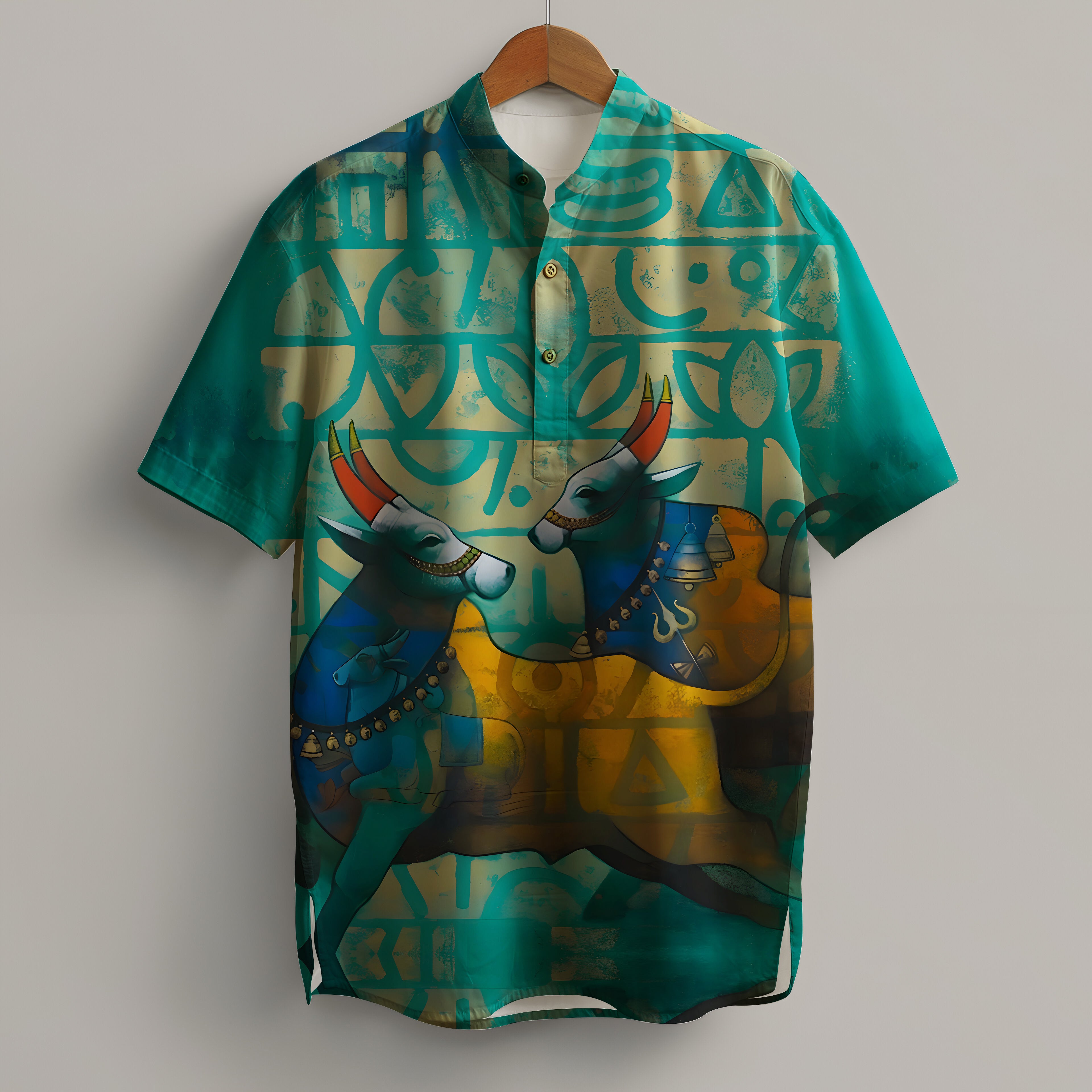 Tribal Essence Short Kurta