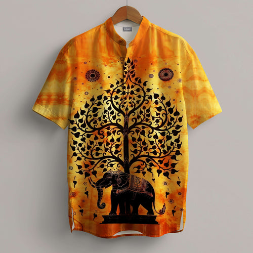 Elephant Roots Short Kurta