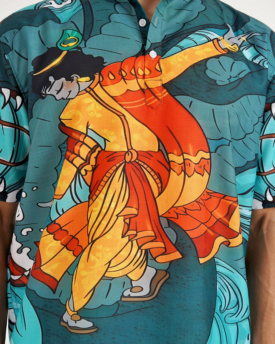 Krishan Leela Short Kurta