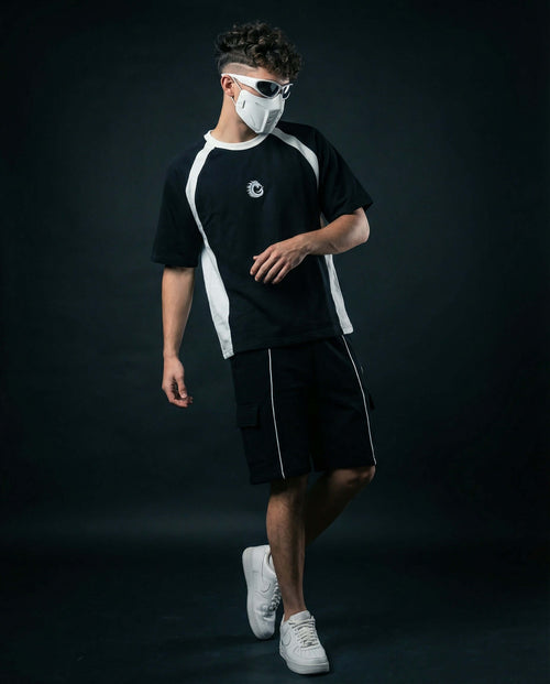 Void Black Heavyweight Tech-Terry Co-ord Set