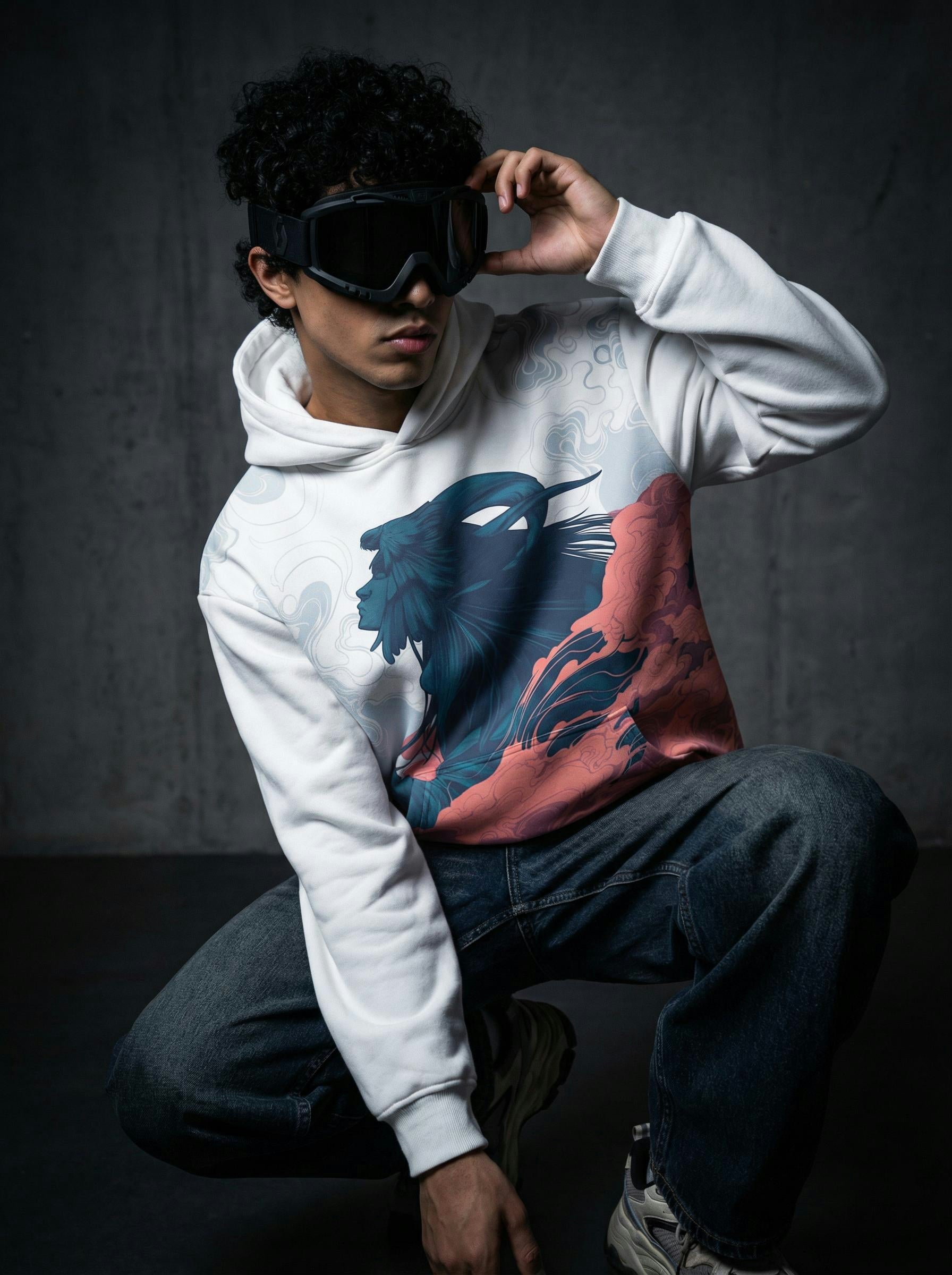 Spirit of the Wind Printed Hoodie